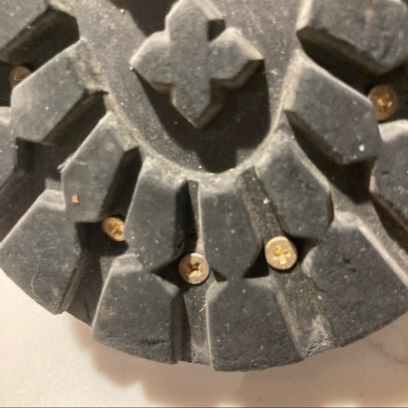 HARLEY DAVIDSON Sz 6 Moto Chunky Sole Thick Leather Zipper and Buckles Booties - Picture 4 of 16